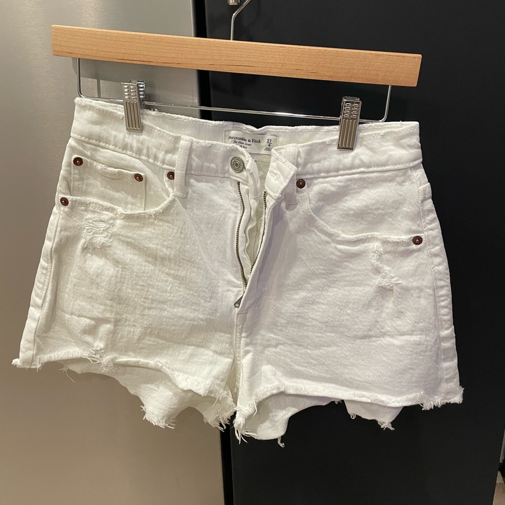 Abercrombie curve love mom shorts